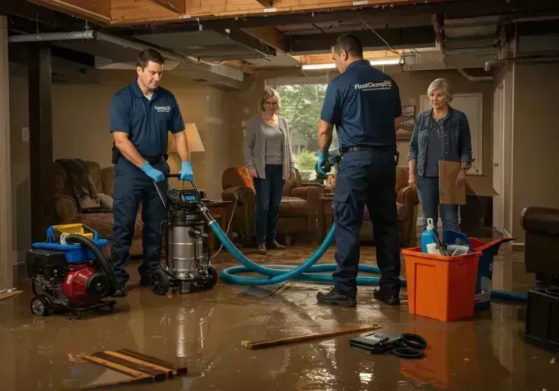 Basement Water Extraction and Removal Techniques process in Mocksville, NC