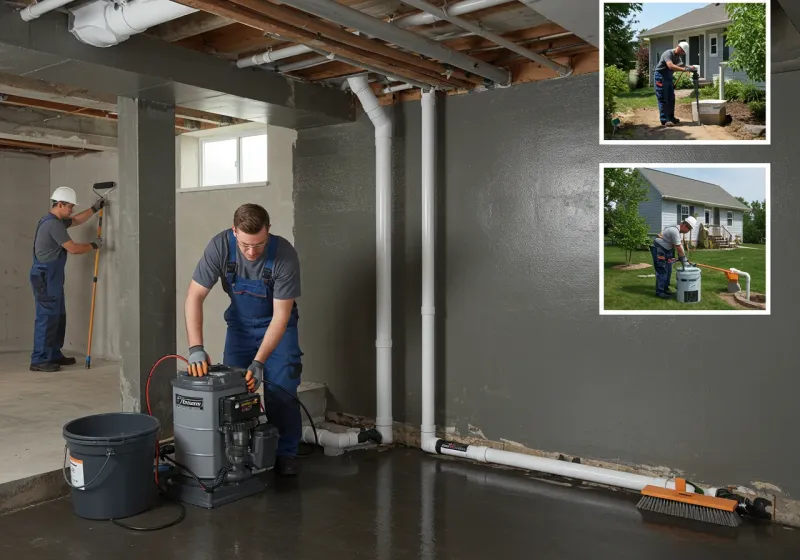 Basement Waterproofing and Flood Prevention process in Mocksville, NC